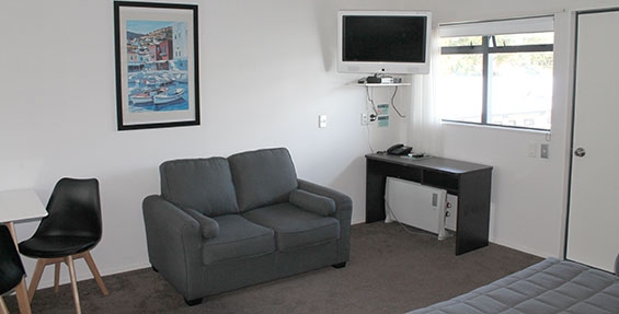 air-conditioning available in all large studio rooms